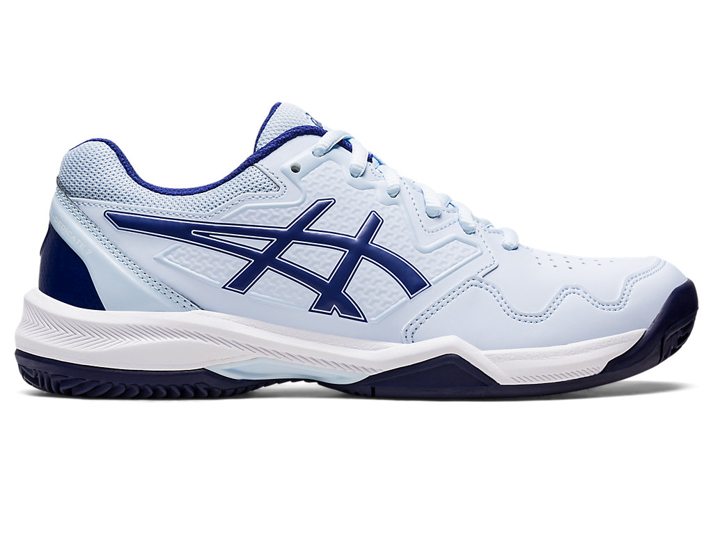 Sapatilhas de Tenis Asics Gel-Dedicate 7 Clay Feminino Azuis | 1602-ZQGVN