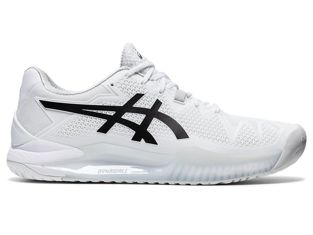 Sapatilhas de Tenis Asics Gel-Resolution 8 Masculino Branco Pretas | 5624-JIFQG