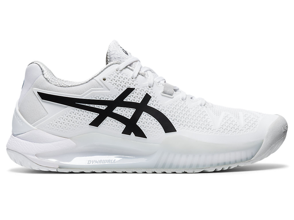 Sapatilhas de Tenis Asics Gel-Resolution 8 Feminino Branco Pretas | 9613-JVXDY