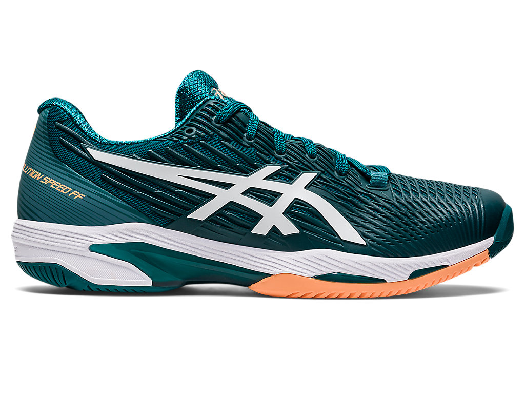 Sapatilhas de Tenis Asics Solution Speed Ff Masculino Verdes Escuro Branco | 1048-UZVYA