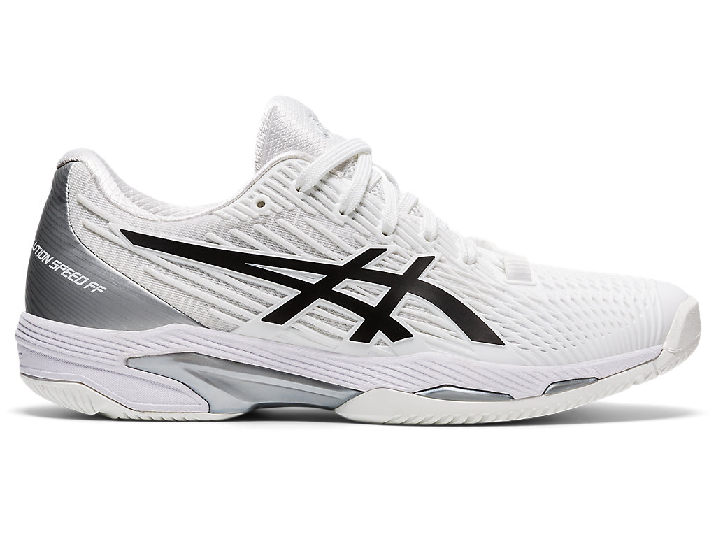 Sapatilhas de Tenis Asics Solution Speed Ff 2 Feminino Branco Pretas | 6723-SXOYZ