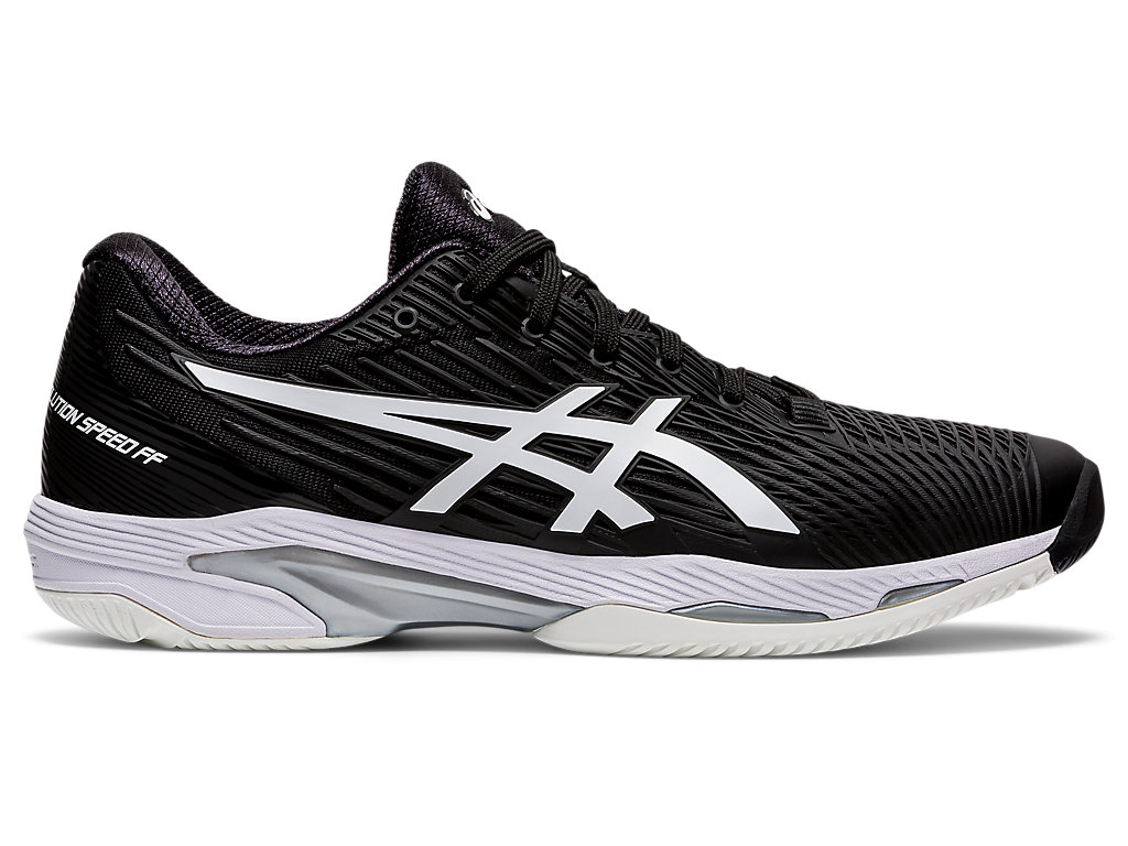 Sapatilhas de Tenis Asics Solution Speed Ff Masculino Pretas Branco | 9063-KGSCI