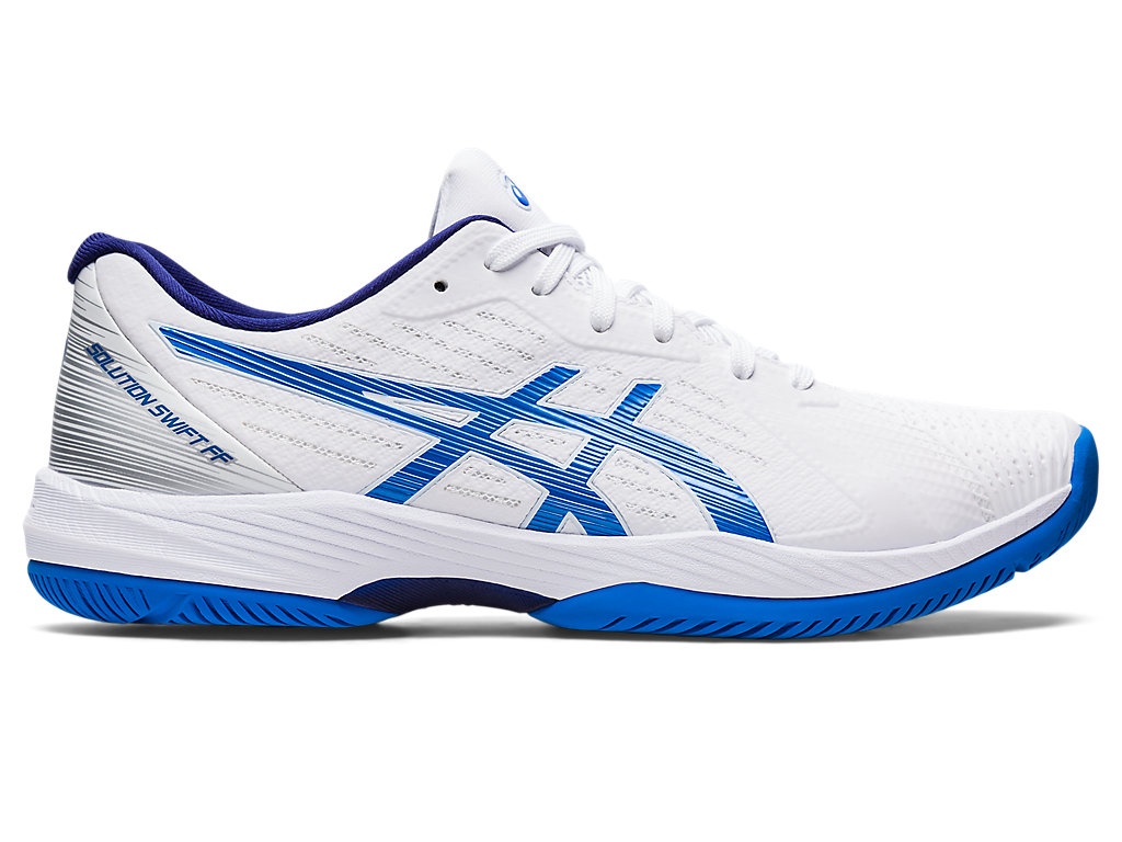 Sapatilhas de Tenis Asics Solution Swift Ff Masculino Branco Azuis | 0659-YSHVM