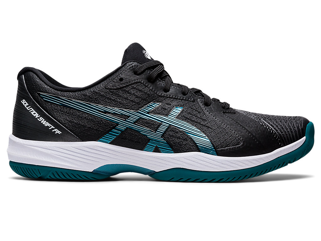 Sapatilhas de Tenis Asics Solution Swift Ff Masculino Pretas Verdes Escuro | 2341-JDAMP