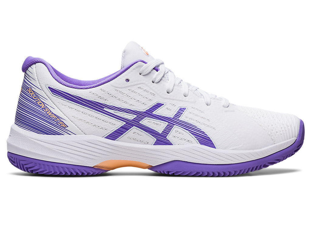 Sapatilhas de Tenis Asics Solution Swift Ff Clay Feminino Branco | 4593-AYQSN