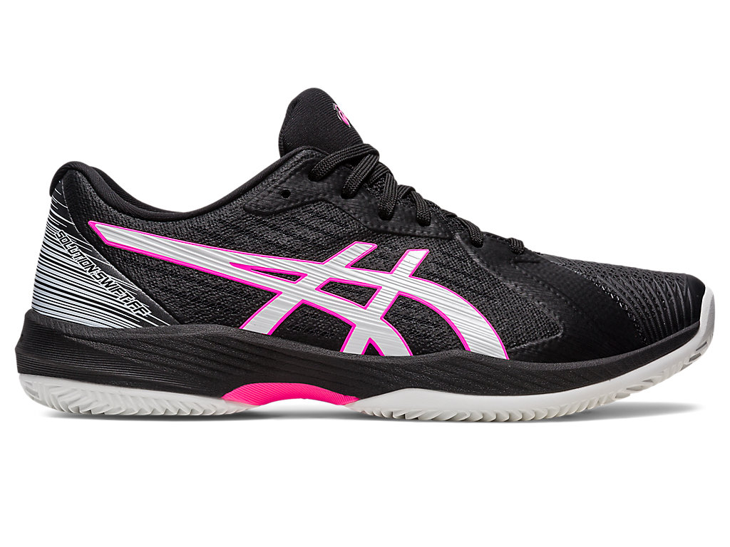 Sapatilhas de Tenis Asics Solution Swift Ff Clay Masculino Pretas Rosa | 8975-MSOTE