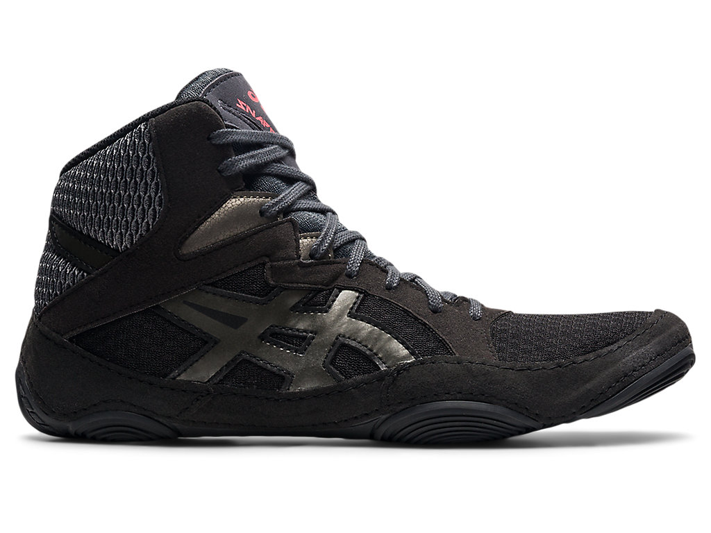 Sapatos De Luta Livre Asics Snapdown 3 Masculino Pretas Cinzentas | 7932-INZTD