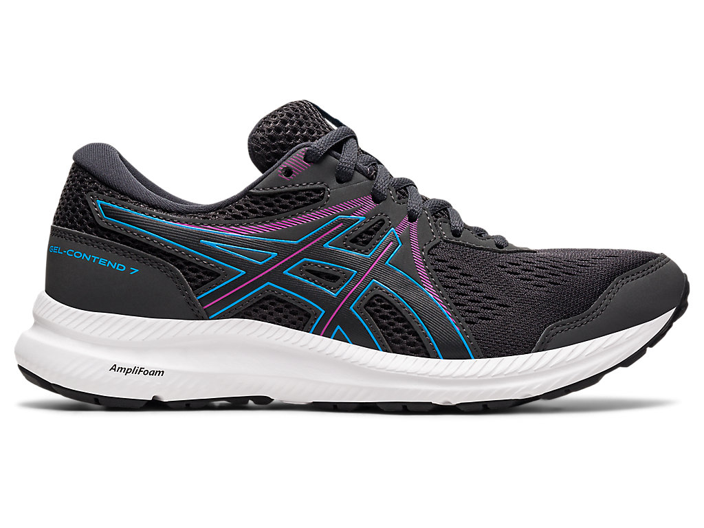 Sapatos de Caminhada Asics Gel-Contend 7 Feminino Pretas | 3907-VPEKA