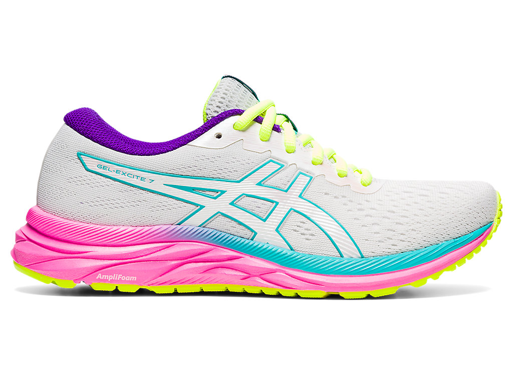 Sapatos de Caminhada Asics Gel-Excite 7 Feminino Branco | 7465-YPEAF