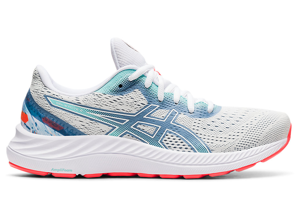 Sapatos de Caminhada Asics Gel-Excite 8 Feminino Branco Branco | 1547-EONRZ