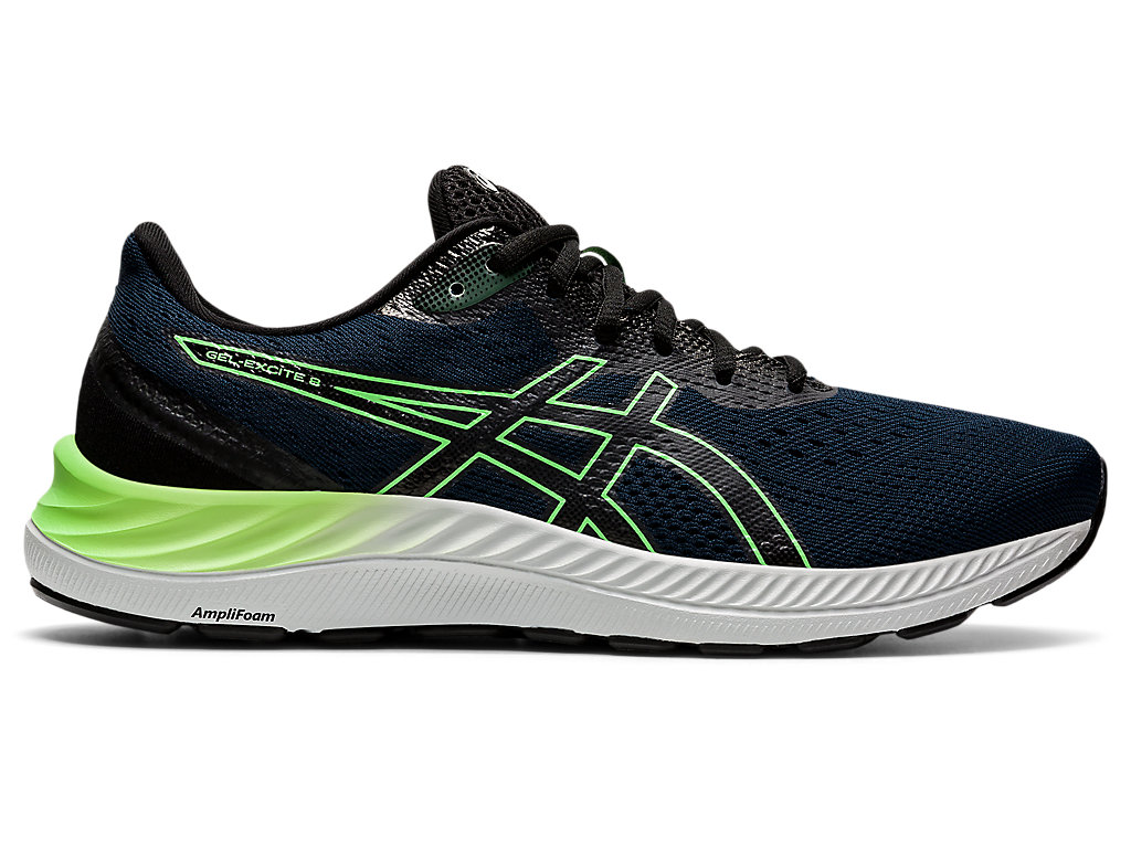 Sapatos de Caminhada Asics Gel-Excite 8 Masculino Azuis Luz Verdes | 6425-PXGKF