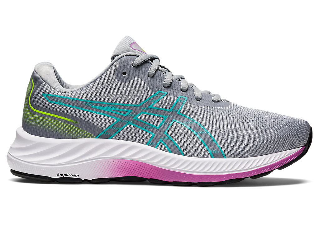 Sapatos de Caminhada Asics Gel-Excite 9 Largos Feminino Cinzentas | 2681-VWXBJ