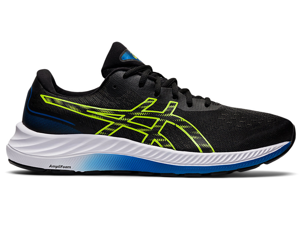 Sapatos de Caminhada Asics Gel-Excite 9 Masculino Pretas Verdes | 2879-IBGAX