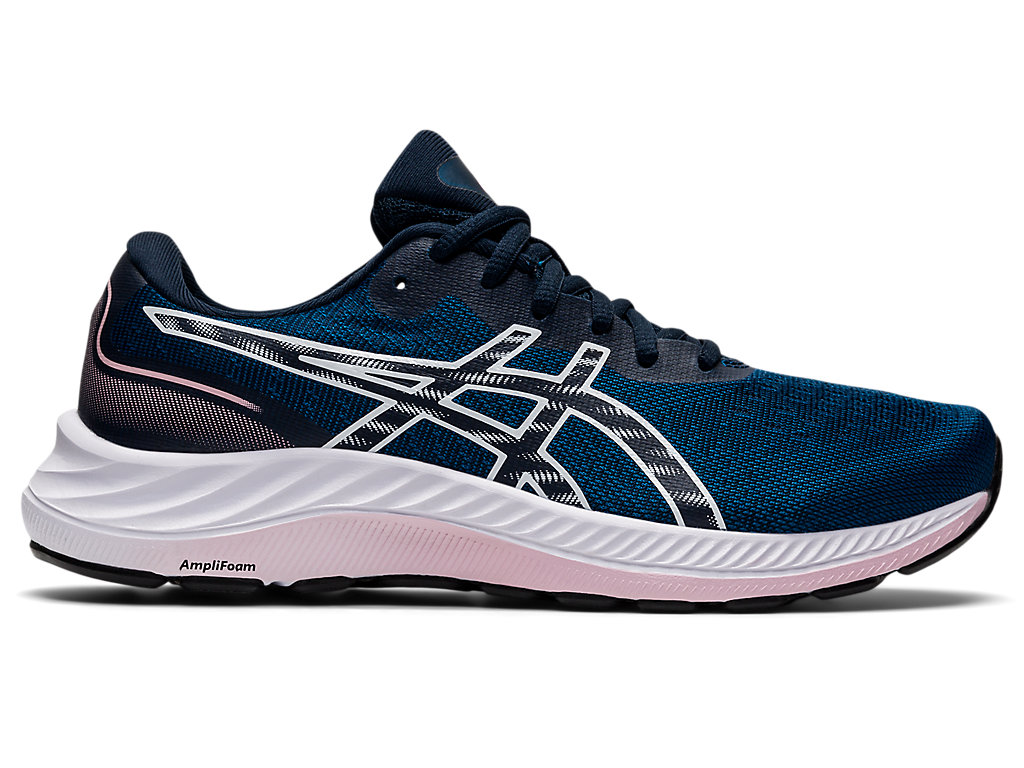 Sapatos de Caminhada Asics Gel-Excite 9 Feminino Azuis Branco | 4601-CNSHO