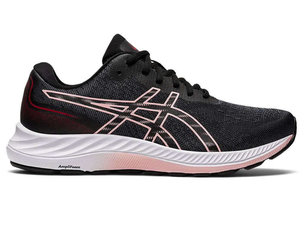 Sapatos de Caminhada Asics Gel-Excite 9 Feminino Pretas Rosa | 8156-IPENW