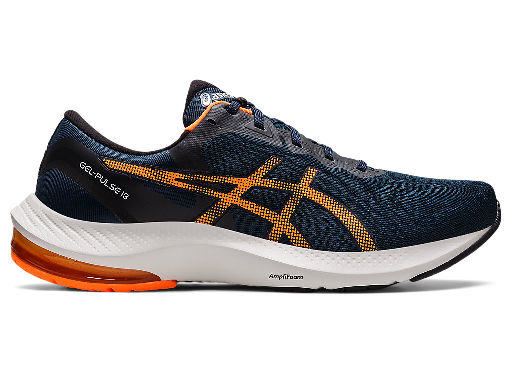 Sapatos de Caminhada Asics Gel-Pulse 13 Masculino Azuis Laranja | 5693-ASCDU