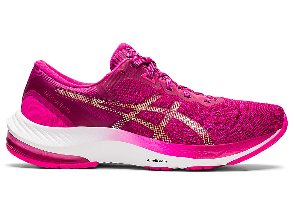 Sapatos de Caminhada Asics Gel-Pulse 13 Feminino Fucsia Vermelhas | 7095-DIZSA