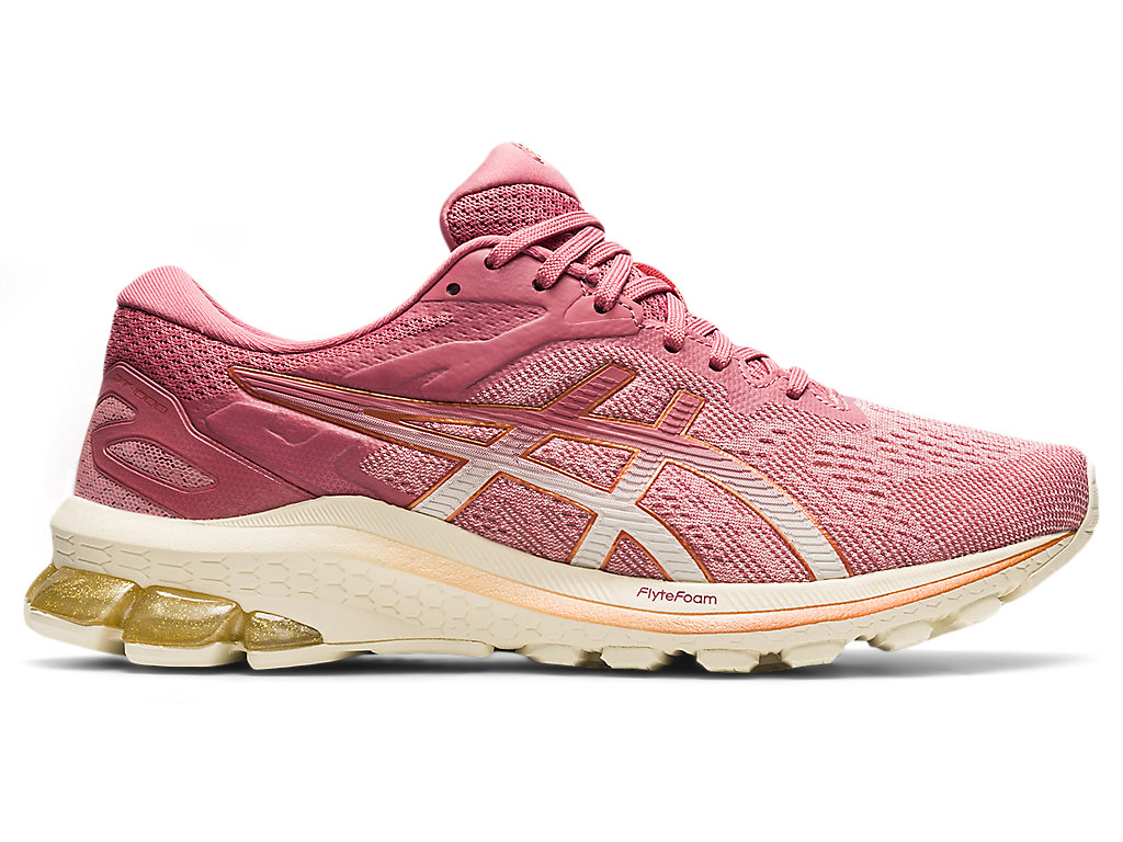 Sapatos de Caminhada Asics Gt-1000 10 Feminino Rosa Rosa | 5623-CXSNA