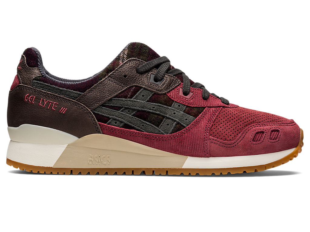 Sneakers Asics Gel-Lyte Iii Og Masculino Vermelhas Obsidiana Cinzentas | 0948-ELAOX