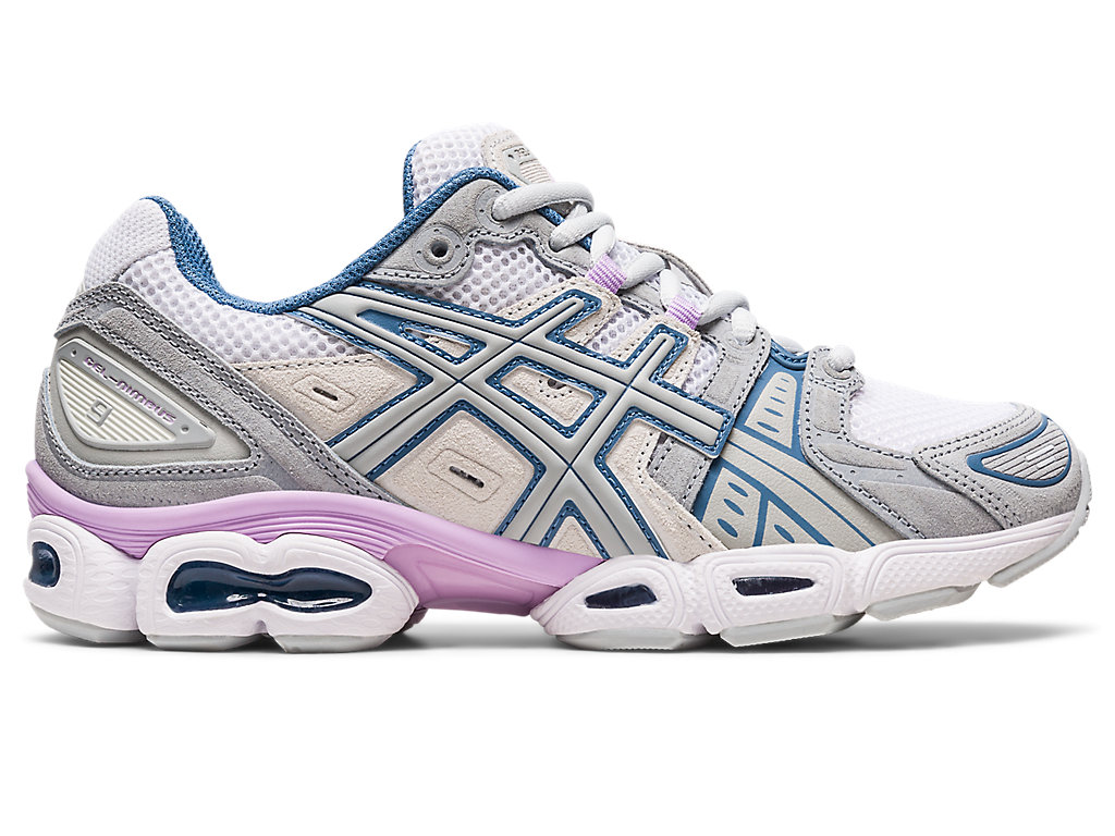 Sneakers Asics Gel-Nimbus 9 Feminino Branco Cinzentas | 1796-WXVOE