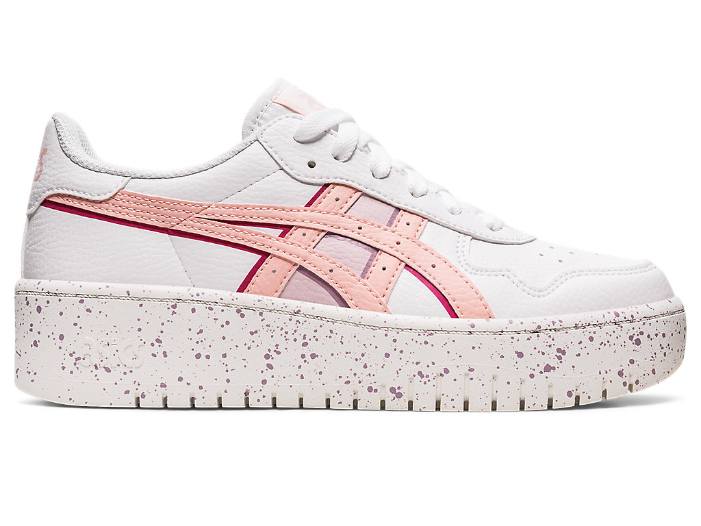 Sneakers Asics Japan S Pf Feminino Branco Rosa | 4362-NTECF