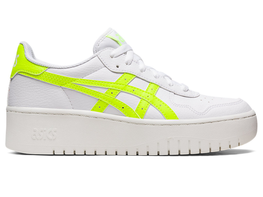 Sneakers Asics Japan S Pf Feminino Branco Amarelas | 5789-GWMZN