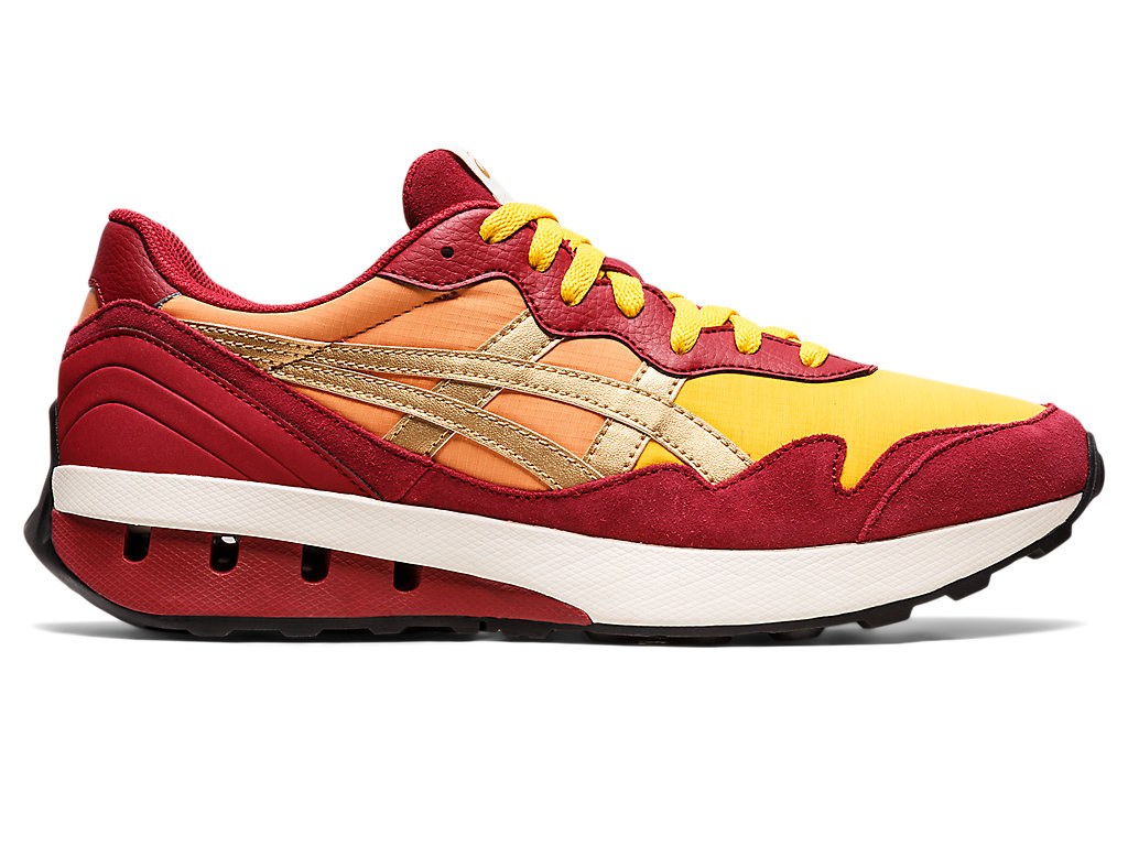 Sneakers Asics Jogger X81 Feminino Laranja Bordeaux | 2439-JHKMU