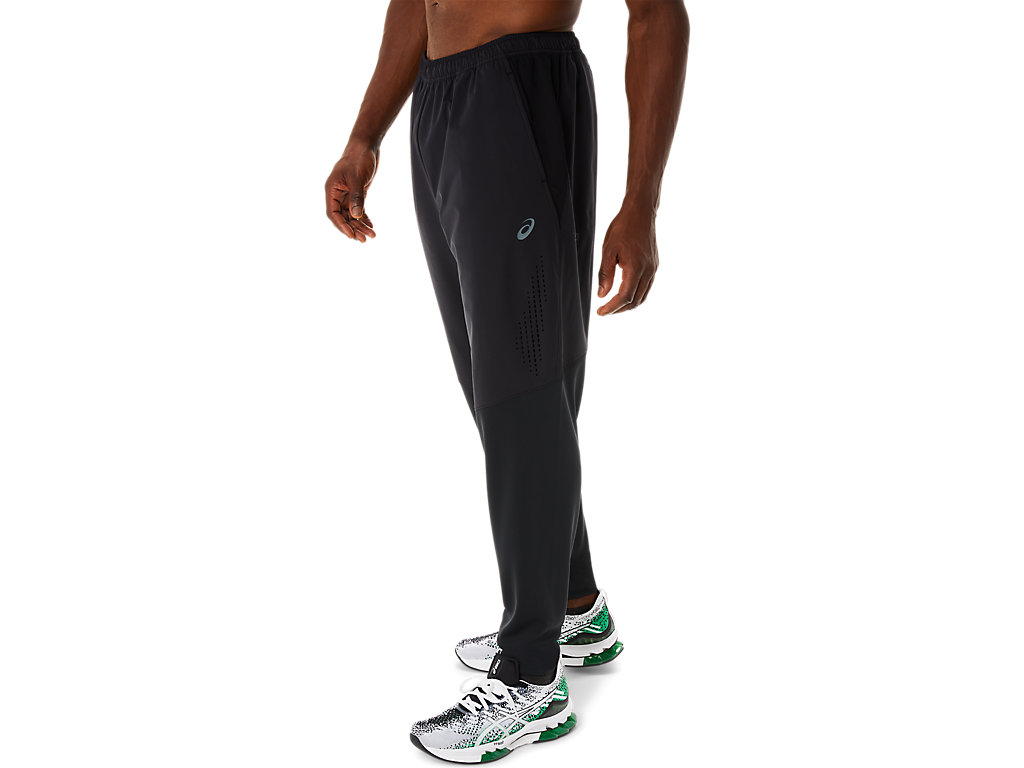 Calças Asics Actibreeze Hybrids Masculino Pretas | 1238-XLRDW