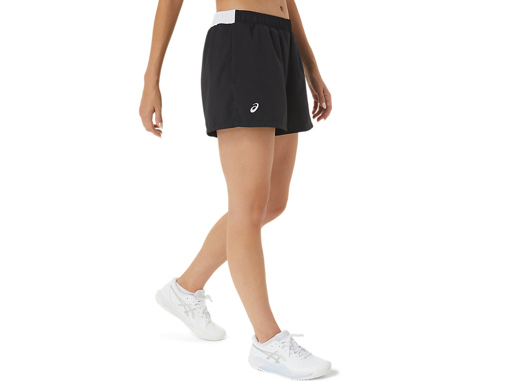 Calças Asics Court Feminino Pretas | 4260-BKIJP