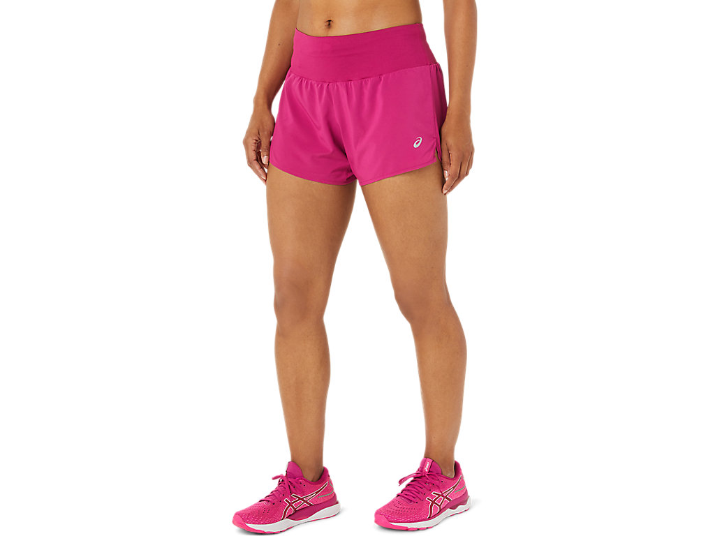 Calças Asics Estrada 3.5in Feminino Fucsia Vermelhas | 2054-VPCUL