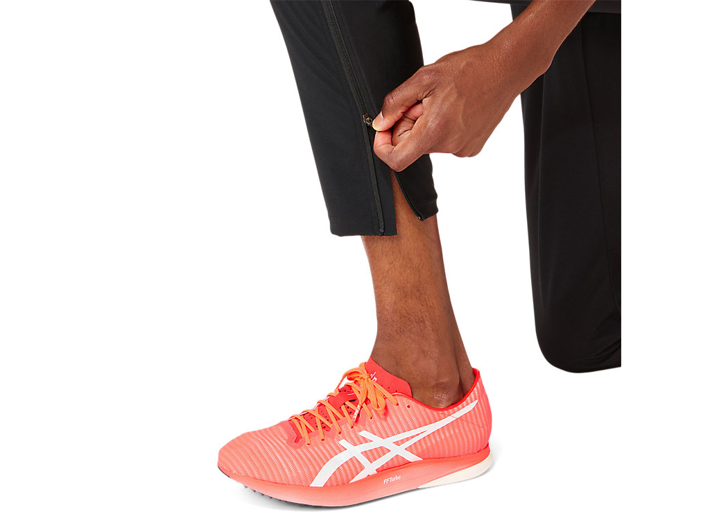 Calças Asics Híbrido Stretch Woven Masculino Pretas | 8123-CFPKW