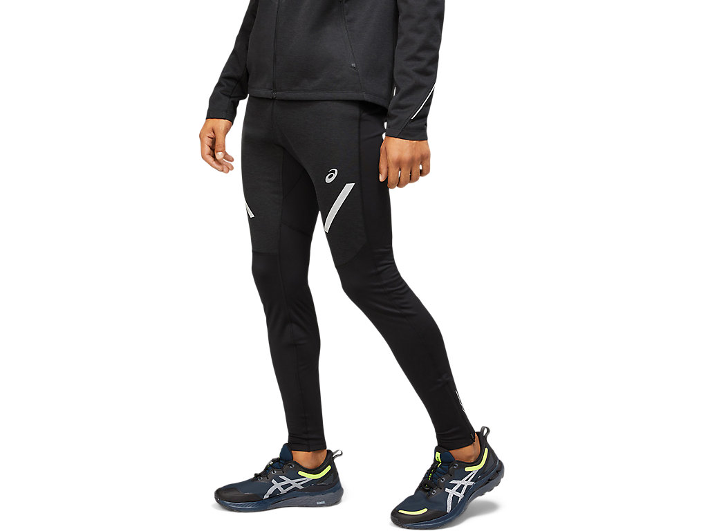 Calças Asics Lite-Show Inverno Masculino Pretas | 6185-SQOPL