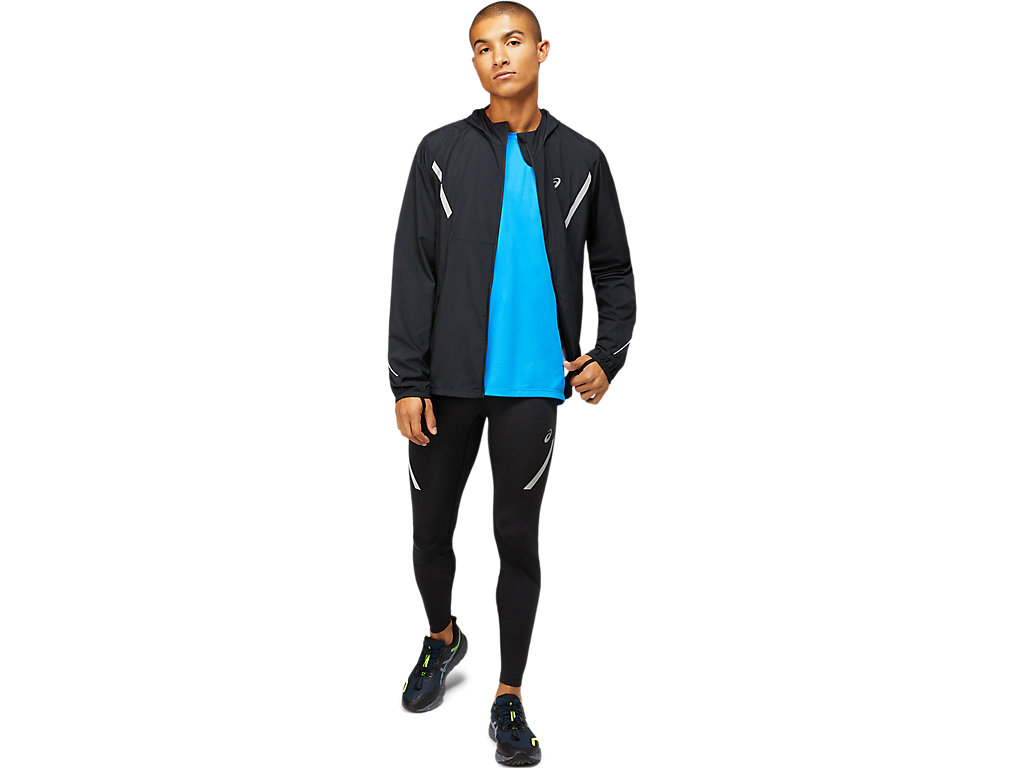 Calças Asics Lite-Show Masculino Pretas | 5708-ETSPB