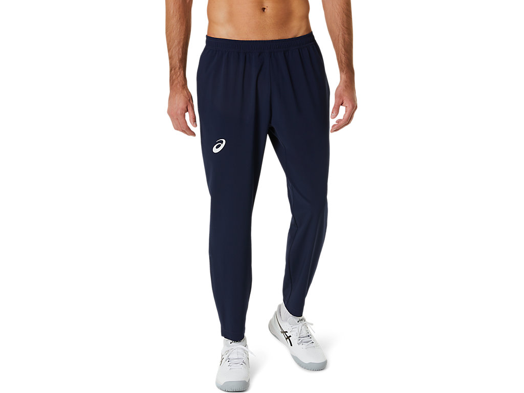 Calças Asics Match Masculino Pretas | 4972-TMHQD