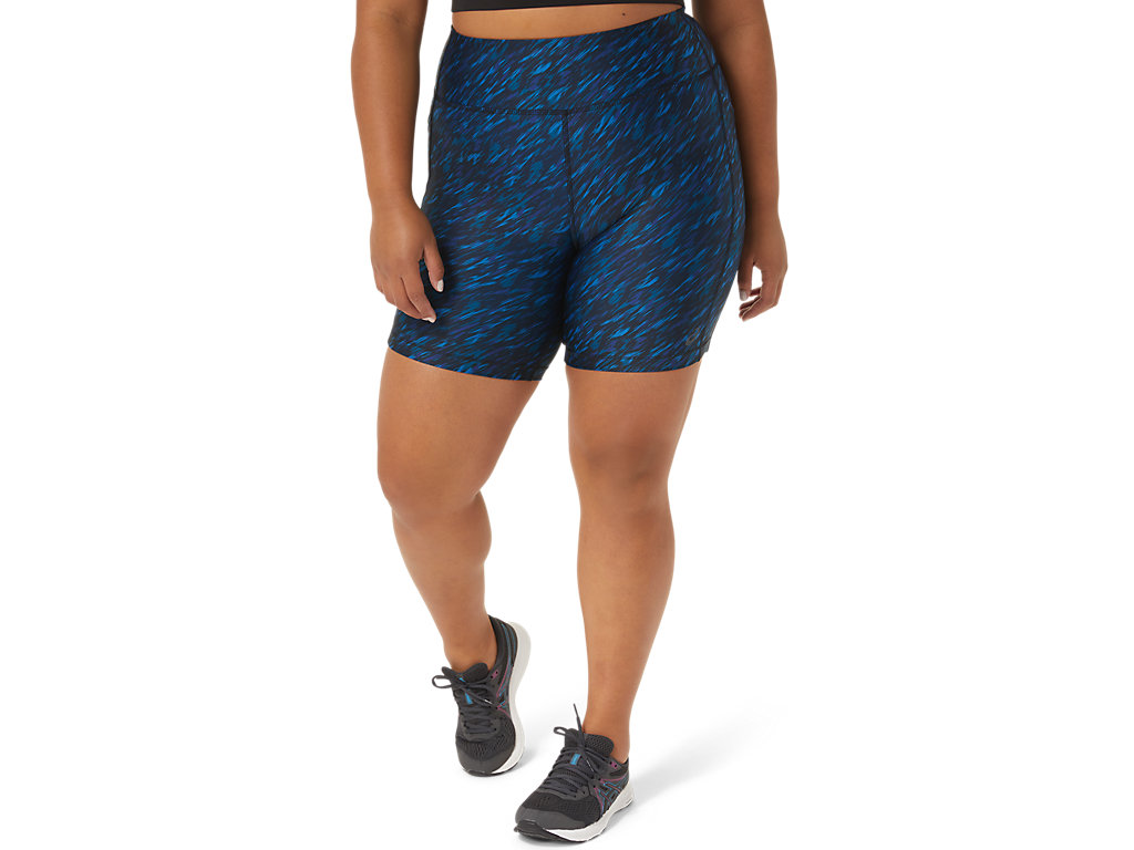 Calças Asics Pr Lyte 5in Run With Pockets Feminino Azuis | 6748-SANMI