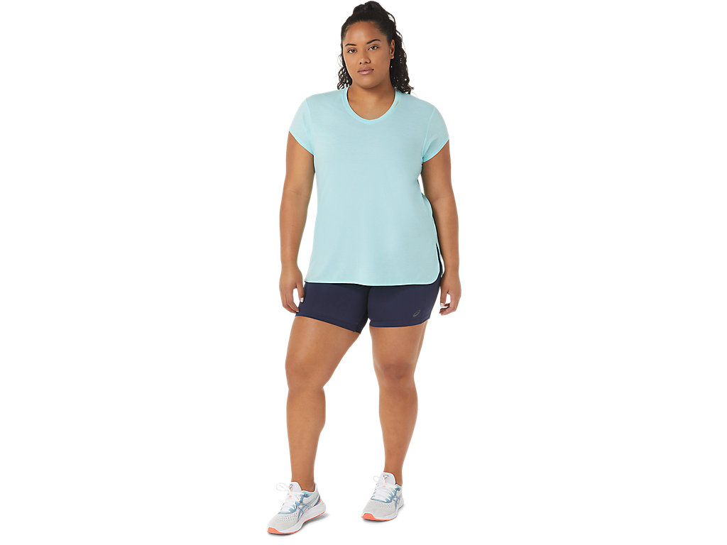 Calças Asics Pr Lyte 5in Run With Pockets Feminino Azul Marinho | 6935-KYPQF