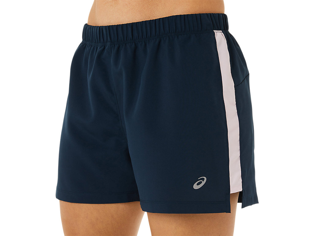 Calças Asics Ready-Set 3in Feminino Azuis Rosa | 9467-YJVTN