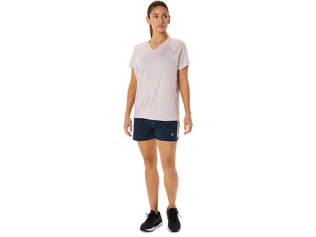 Calças Asics Ready-Set 3in Feminino Azuis Rosa | 9467-YJVTN