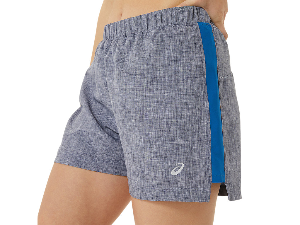 Calças Asics Ready-Set 3in Feminino Azul Marinho | 6984-WLIEN