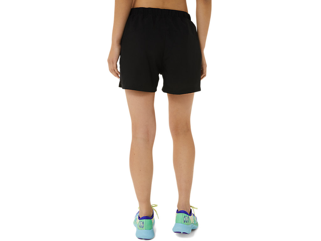 Calças Asics Ready-Set 3in Lam Feminino Pretas | 3861-CQZNS