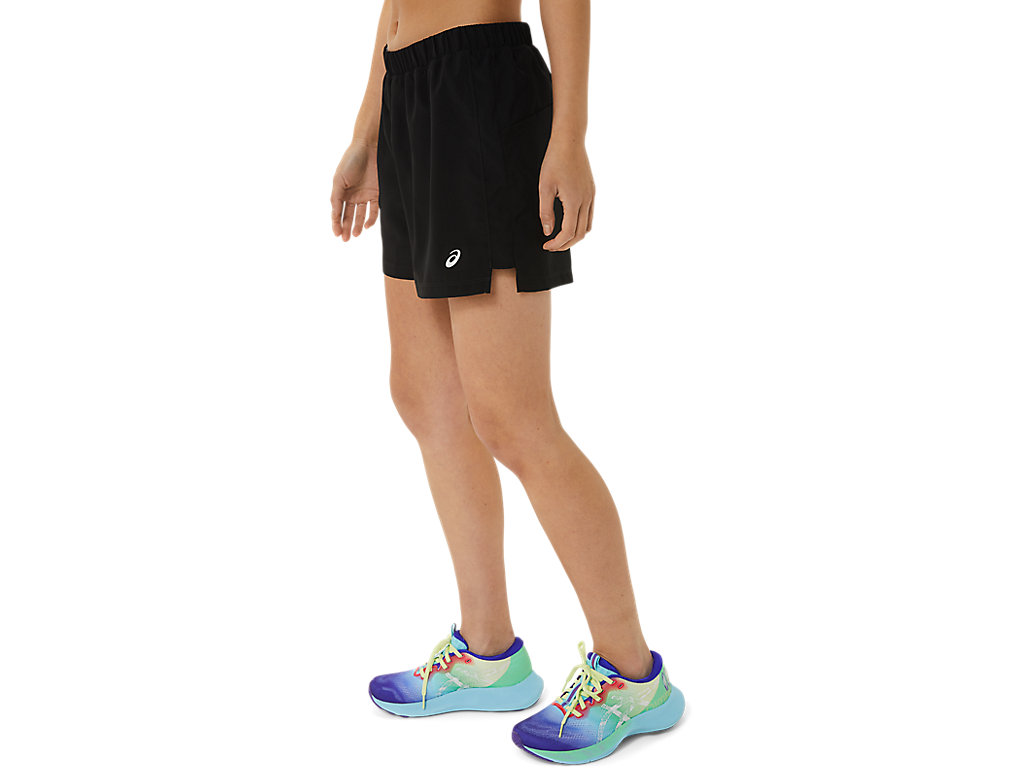 Calças Asics Ready-Set 3in Lam Feminino Pretas | 3861-CQZNS