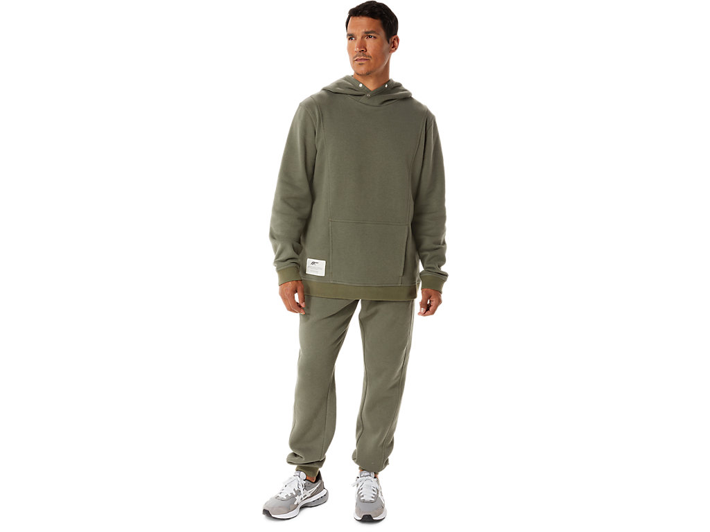 Calças Asics Sunday Sana Fleece Jogger Masculino Verdes | 8416-JZGQB