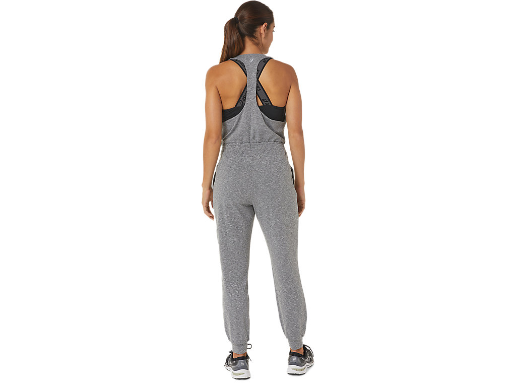 Calças Asics The New Strong Repurposed Jumpsuit Feminino Cinzentas Escuro | 5238-KRVEU