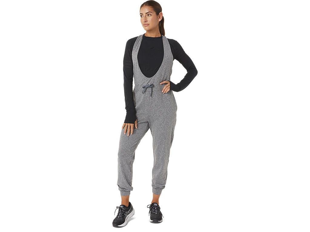 Calças Asics The New Strong Repurposed Jumpsuit Feminino Cinzentas Escuro | 5238-KRVEU