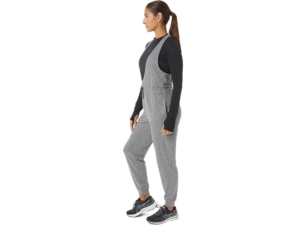 Calças Asics The New Strong Repurposed Jumpsuit Feminino Cinzentas Escuro | 5238-KRVEU