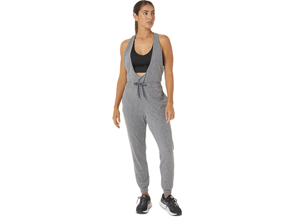 Calças Asics The New Strong Repurposed Jumpsuit Feminino Cinzentas Escuro | 5238-KRVEU