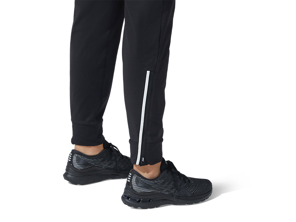 Calças Asics Thermopolis Taper Feminino Pretas | 3019-YMKRD