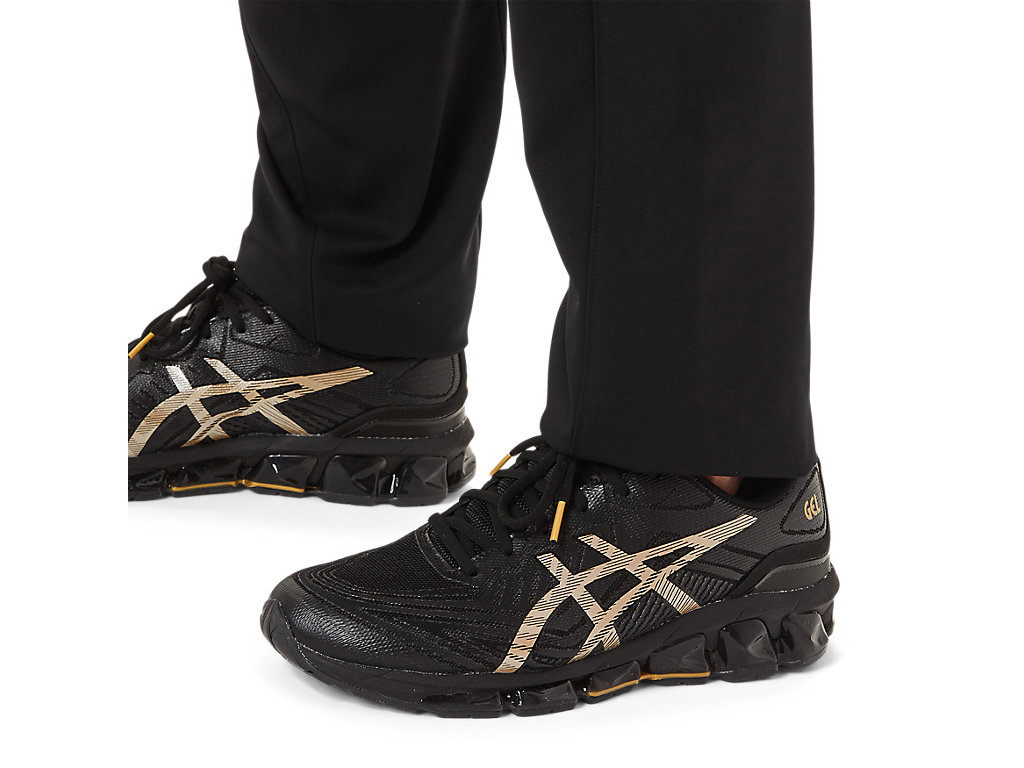 Calças Asics Wovens Masculino Pretas | 0642-XLVRN