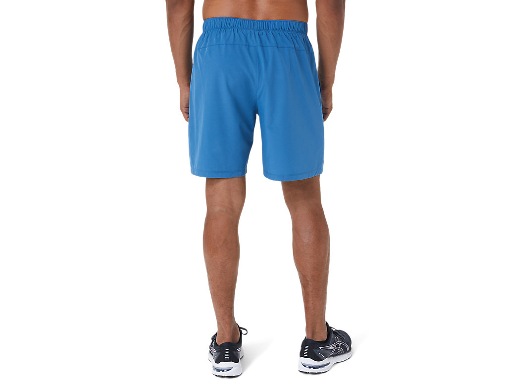 Calções Asics 7in 2 In 1 Masculino Azuis Cinzentas | 5049-UZKSV