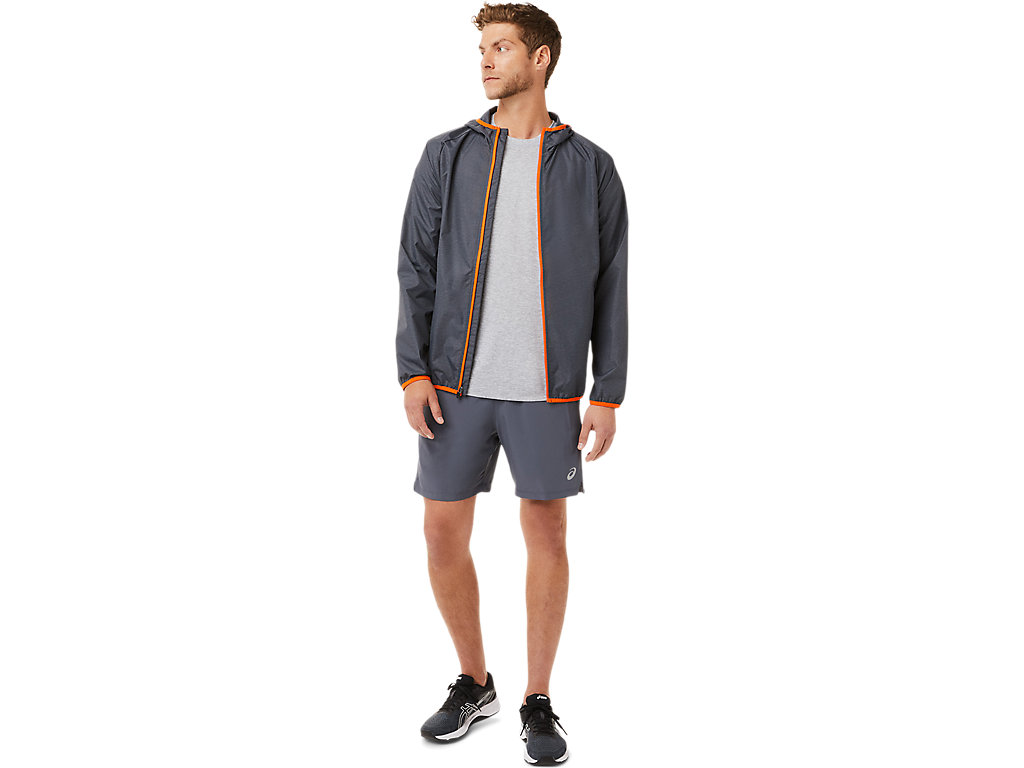 Calções Asics 7in 2 In 1 Masculino Cinzentas Pretas | 3048-YHIST